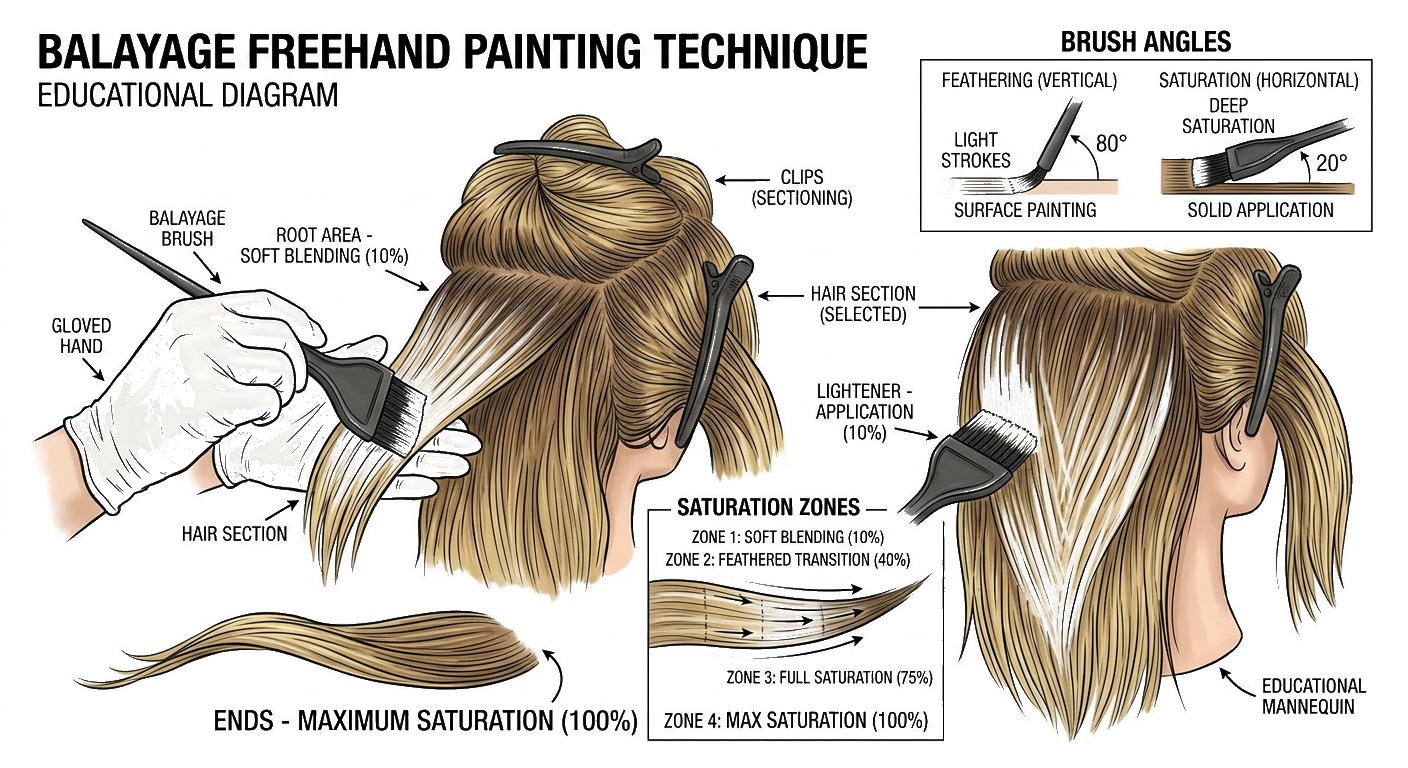 Balayage technique
