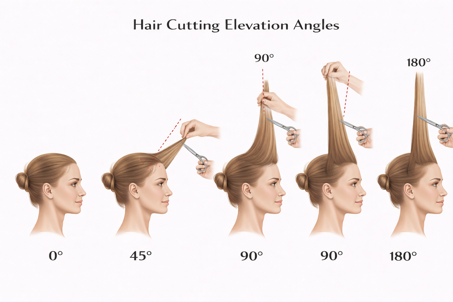 Cutting elevation angles