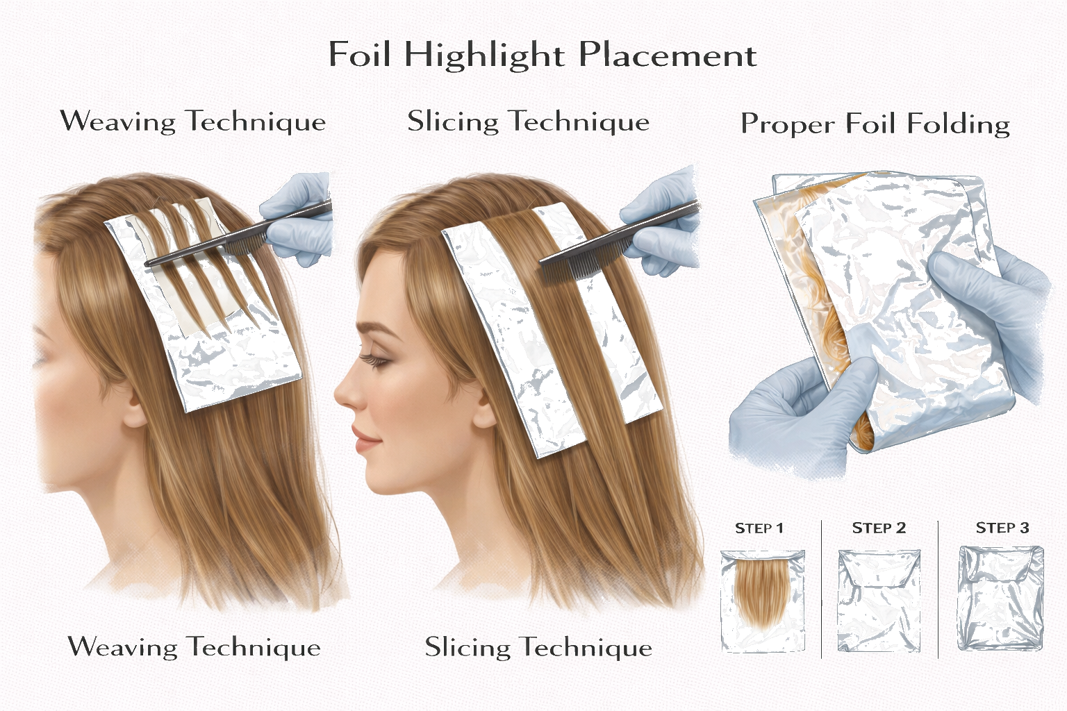 Foil highlights technique